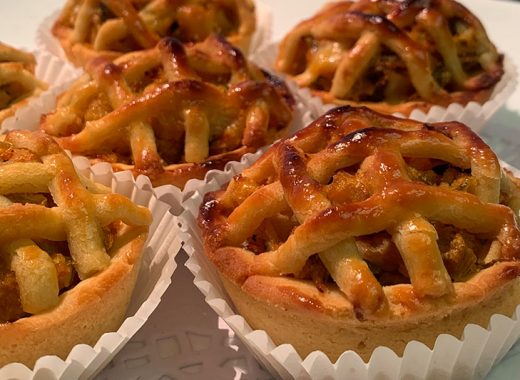 pastel de chucho polvorosa de pollo