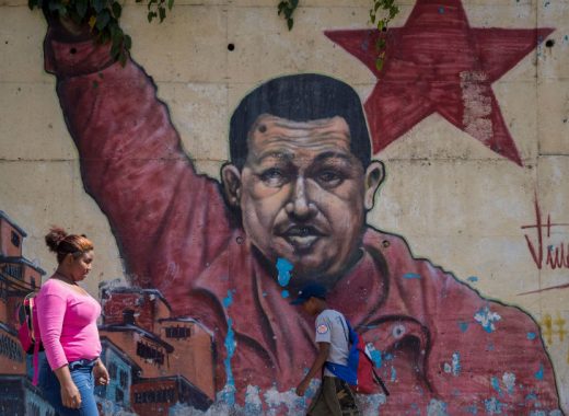 Mirada de Chávez se difumina a siete años de su muerte. Foto: EFE