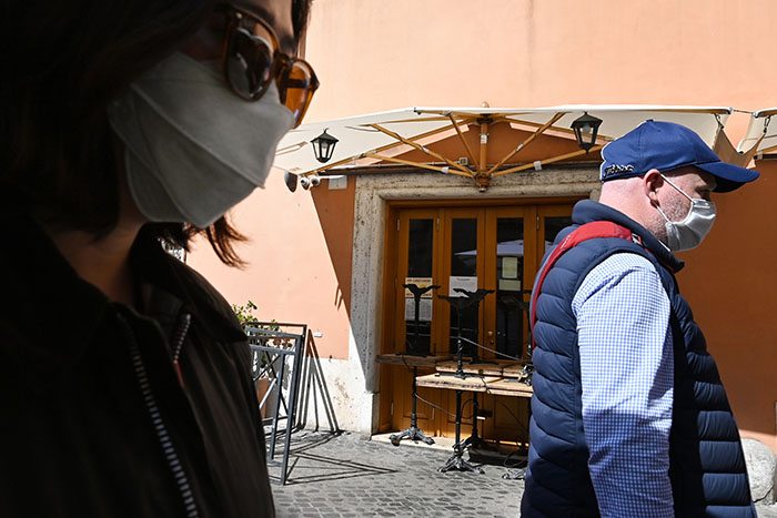  aterrador silencio que impregna Roma por el coronavirus