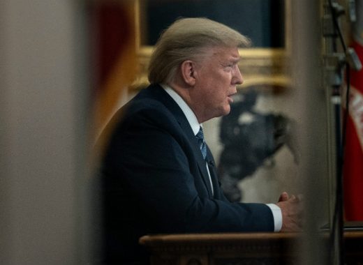 Trump cierra frontera con Canadá por coronavirus. Foto: AFP