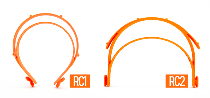Careta protectora diseñada por la empresa checa Prusa. Foto: Cortesía