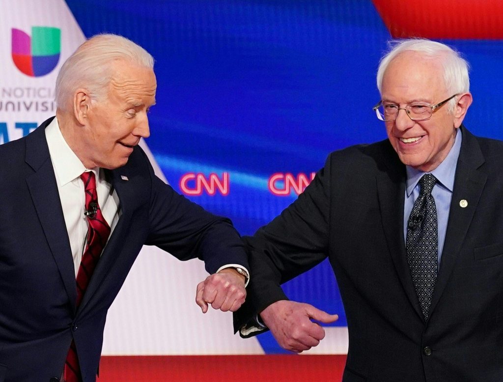 Sanders le abrió paso a Joe Biden en las demócratas