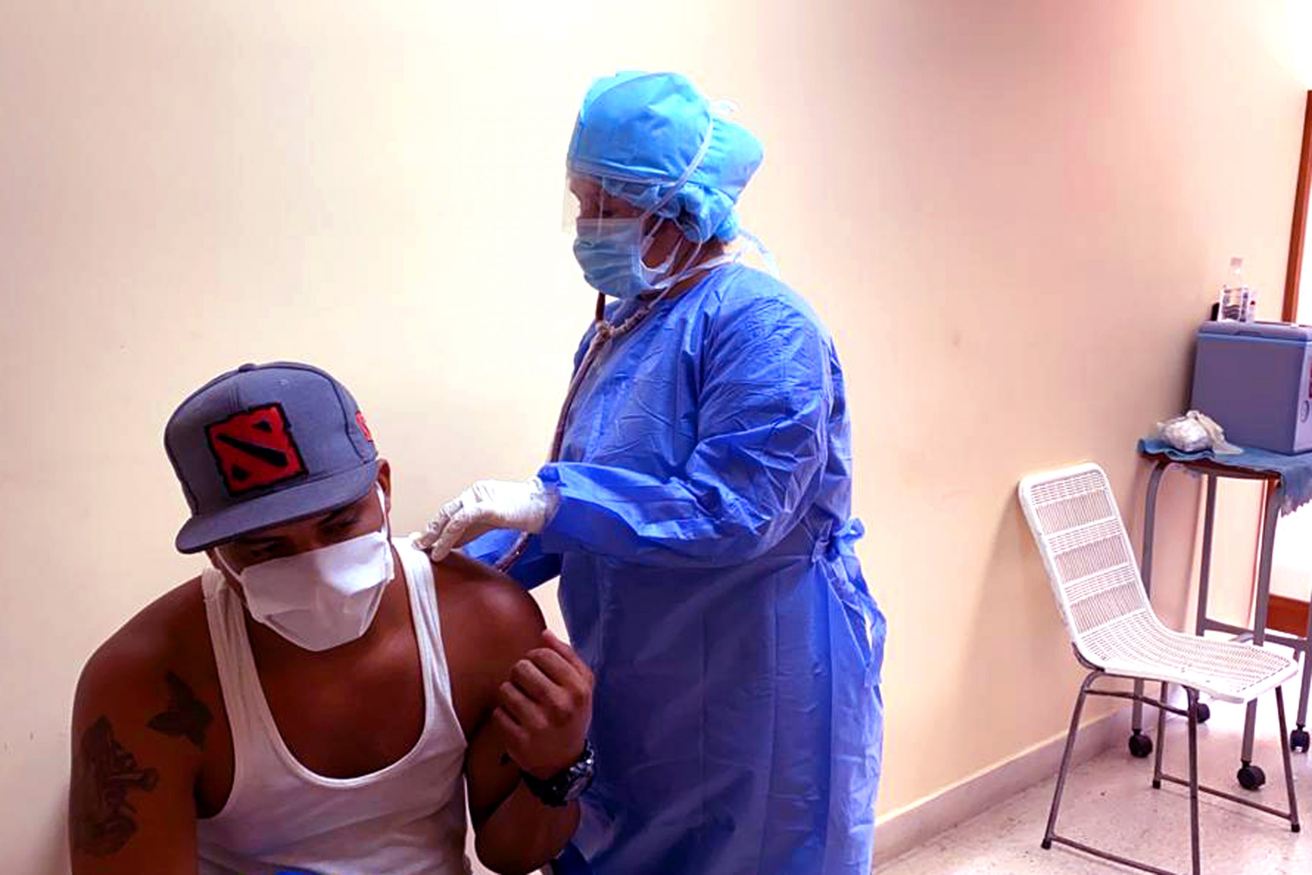 Los recién llegados estaban en cuarentena en Guasdualito