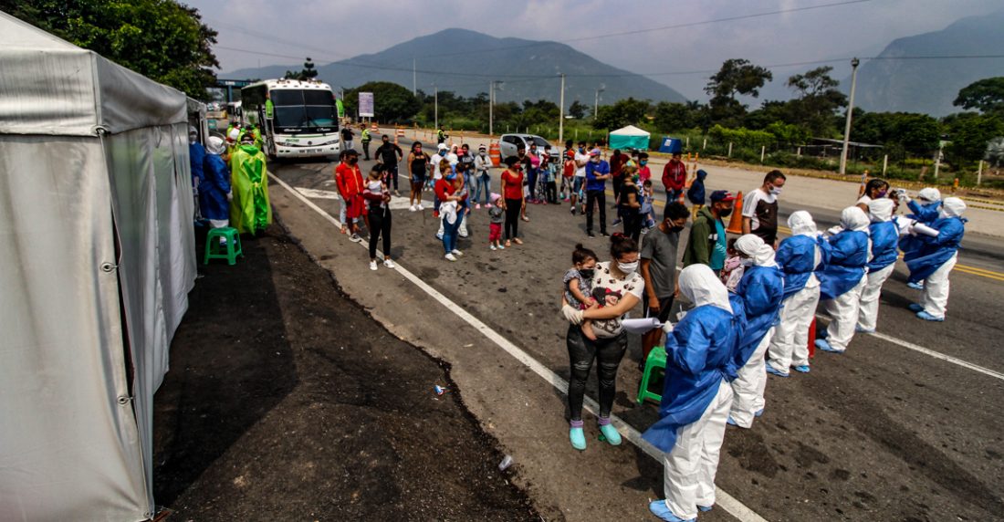 COVID-19 fronterea Táchira