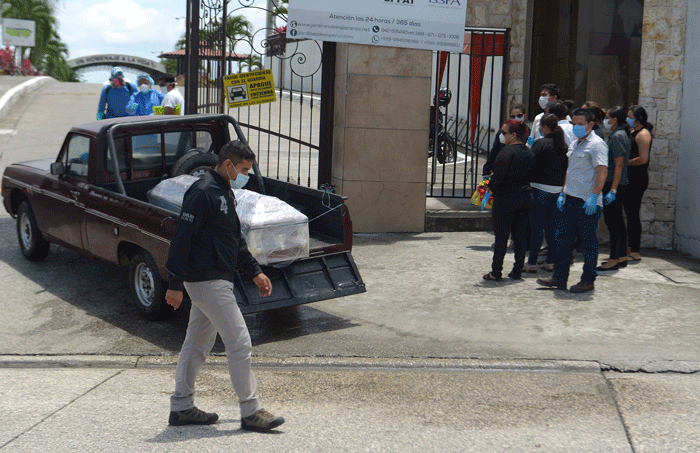 Guayaquil sufre los efectos de la pandemia. Foto: AP