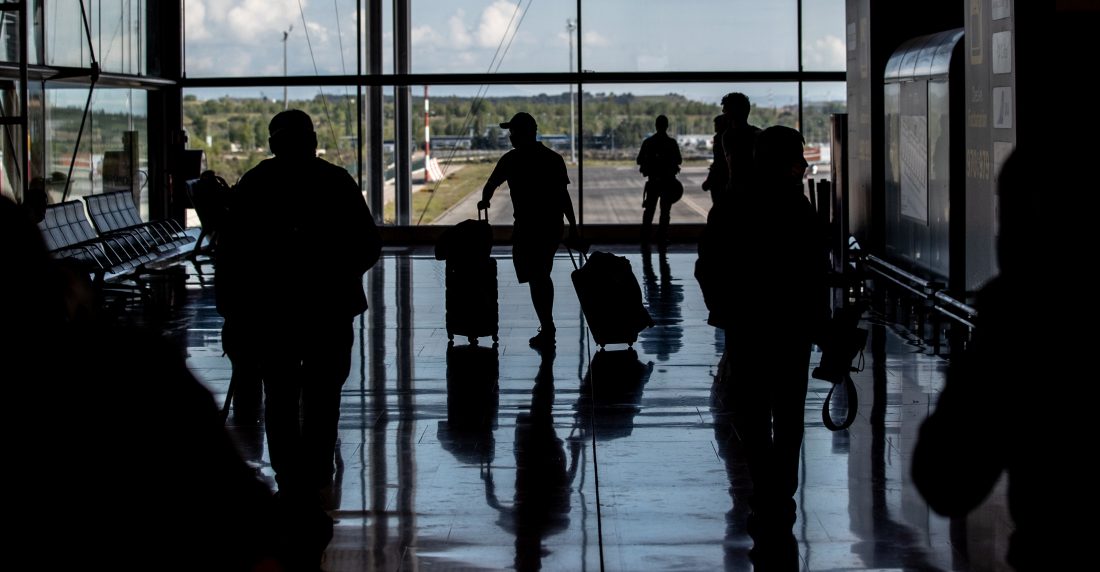 turistas extranjeros barajas