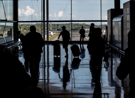 turistas extranjeros barajas