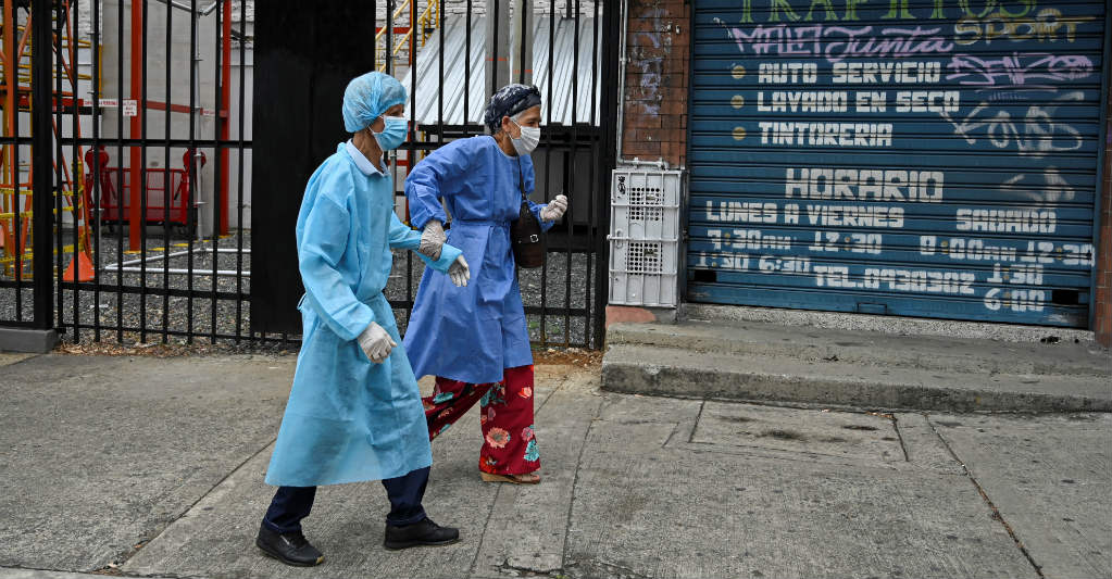 Colombia reporta 17 fallecidos por coronavirus. AFP