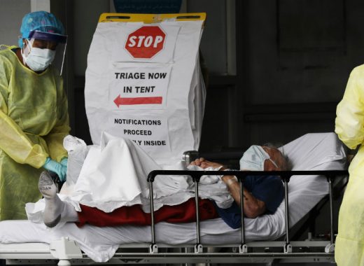 Nueva York registra más muertos por coronavirus que el 11S. AFP
