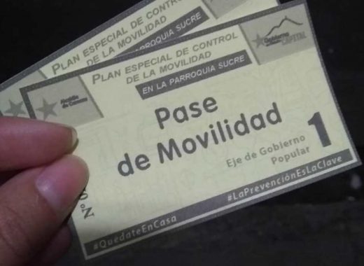 pase de movilidad catia