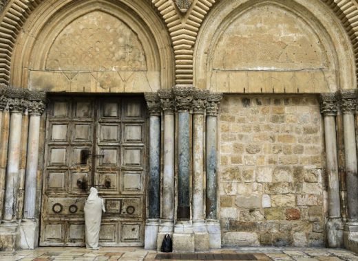 Santo Sepulcro permanece cerrado por coronavirus. AFP
