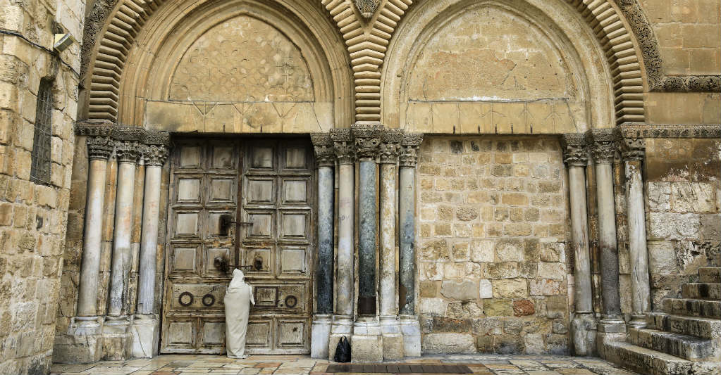 Santo Sepulcro permanece cerrado por coronavirus. AFP