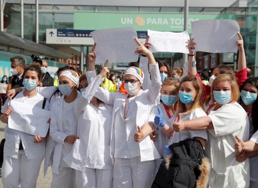 madrid españa cierre hospital de campaña