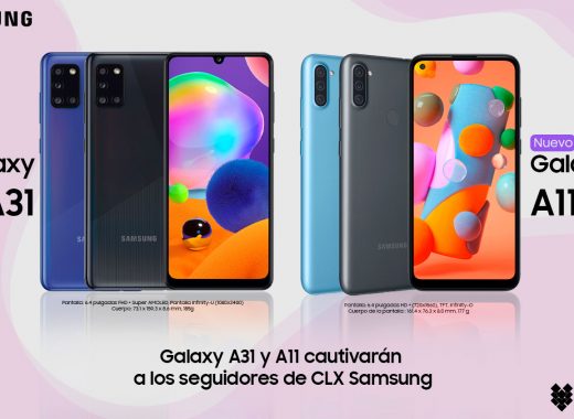 Galaxy A31 y Galaxy A11