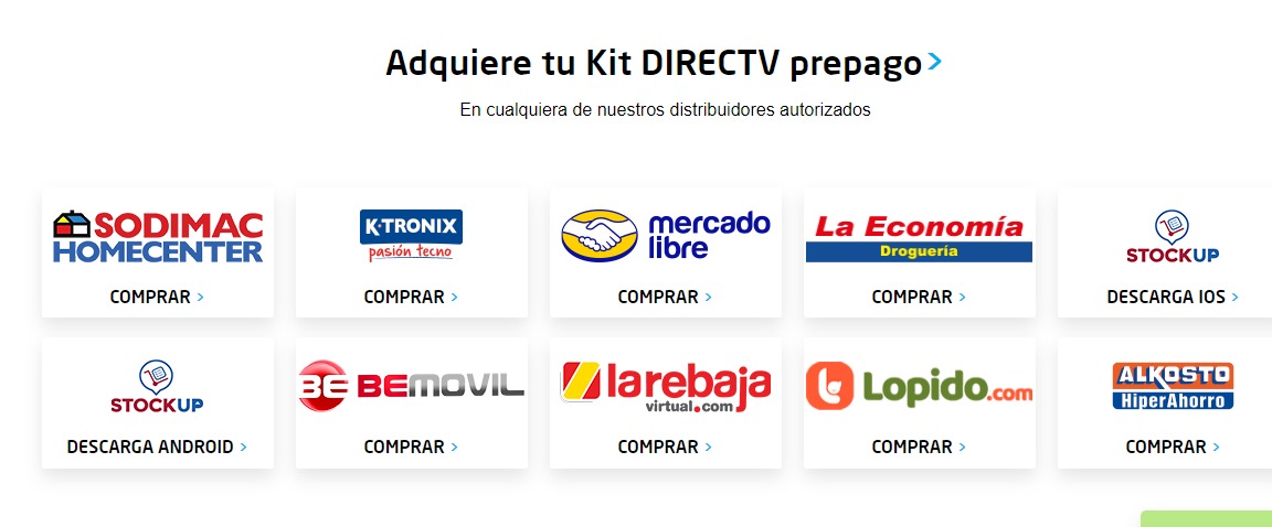 Venta DirecTV