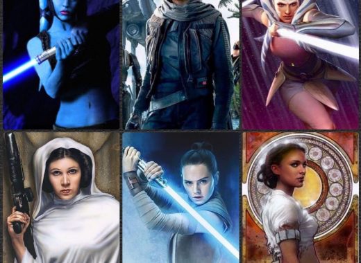 portada mujeres en star wars
