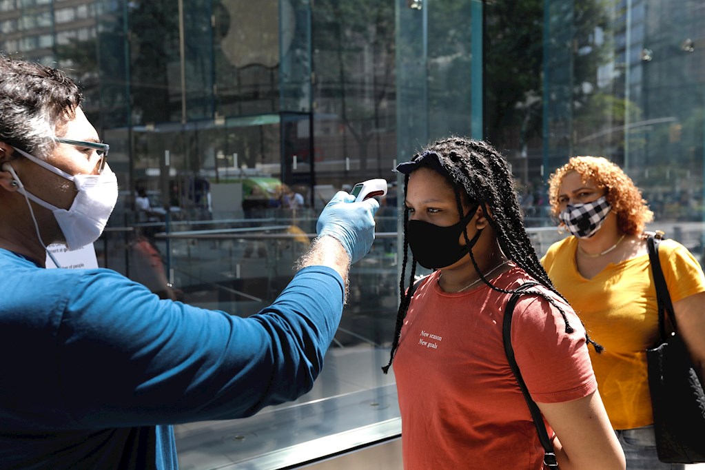 300.000 personas vuelven al trabajo Nueva York