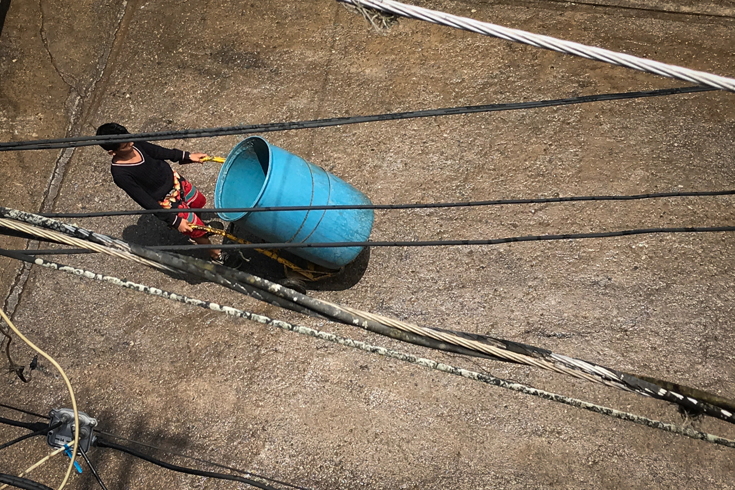 agua que cae del cielo