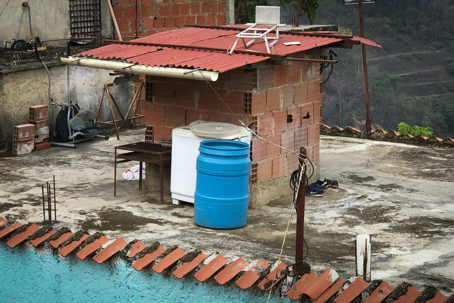 agua que cae del cielo