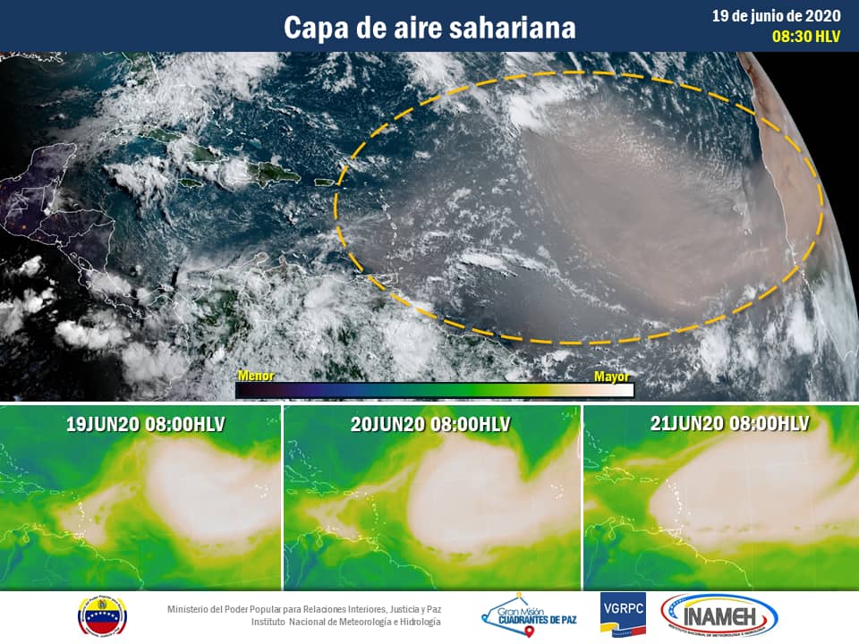 polvo del sahara