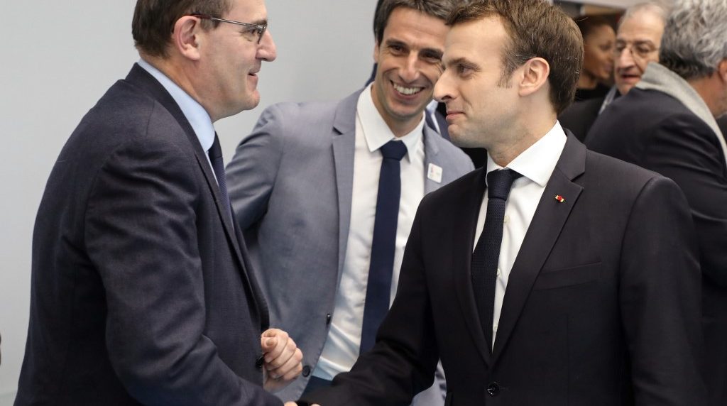 macron y castex