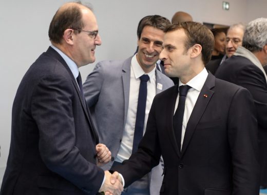 macron y castex
