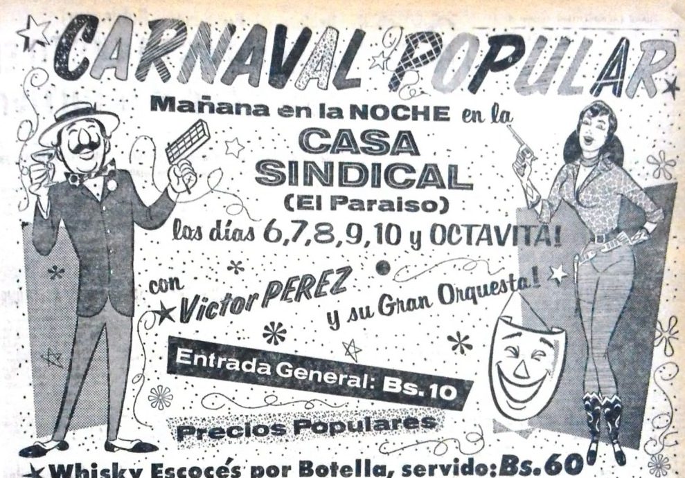 fiesta casa sindical