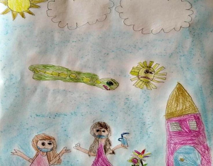 El coronavirus según los niños