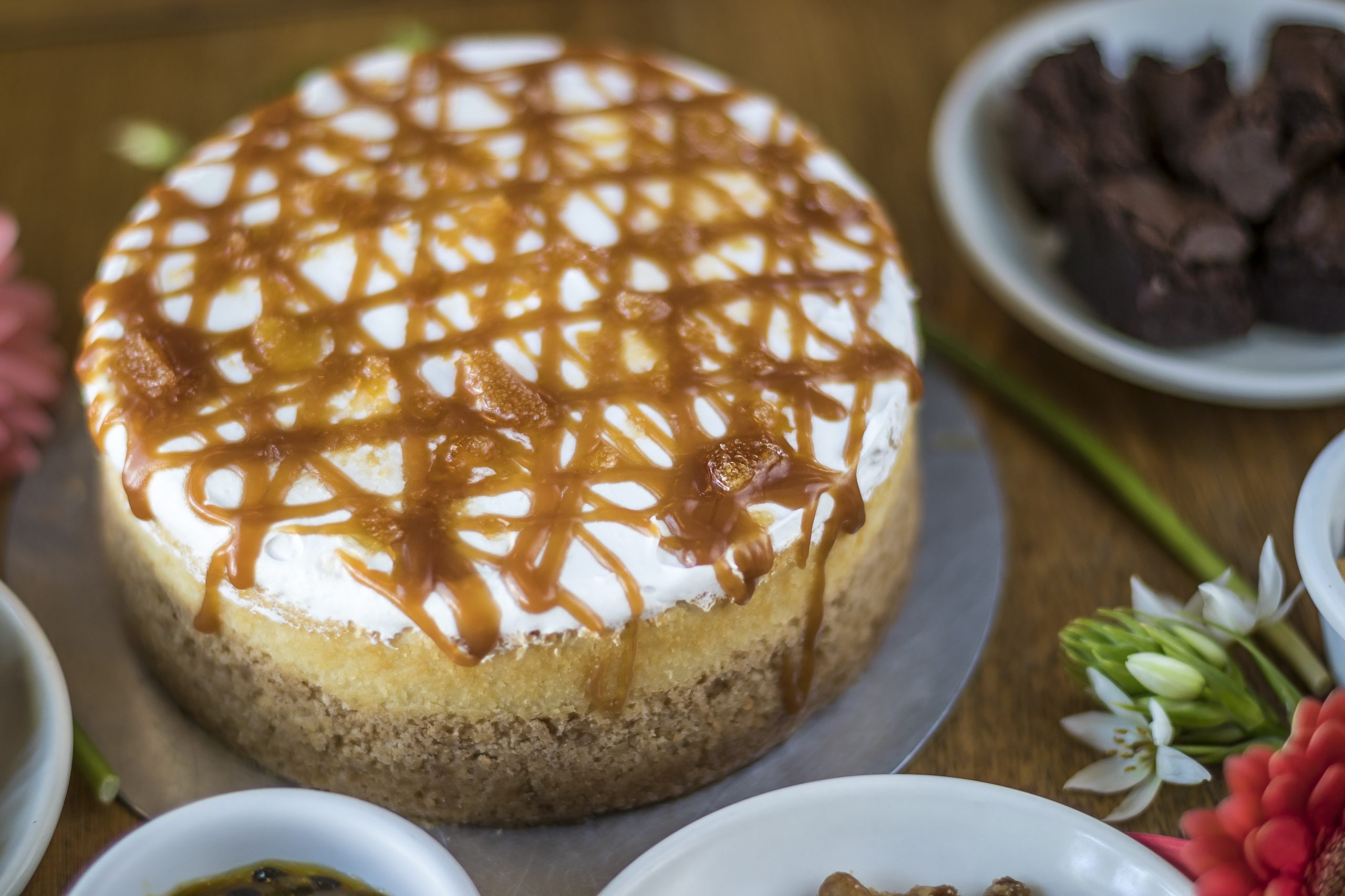 cheesecake de dulce de leche