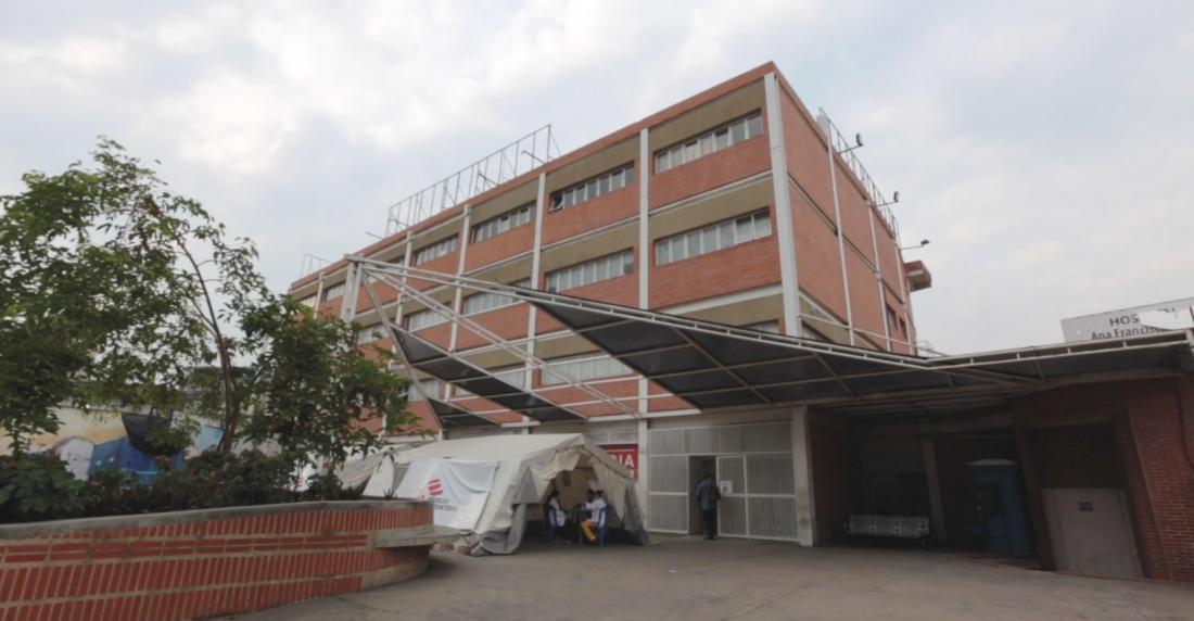 Médicos Sin Fronteras Ala de MSF en el Hospital Ana Francisca Pérez de León II de Petare