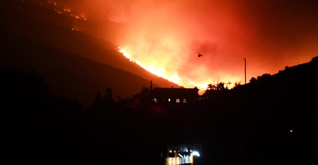 Calor desatado en California, dond elos incendios son comunes