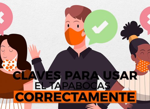 Cómo usar las mascarillas tapabocas