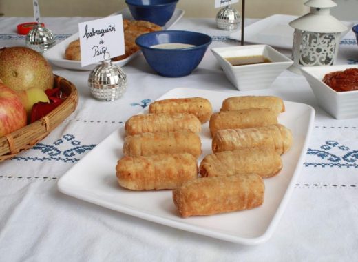 tequeños de queso de cabra