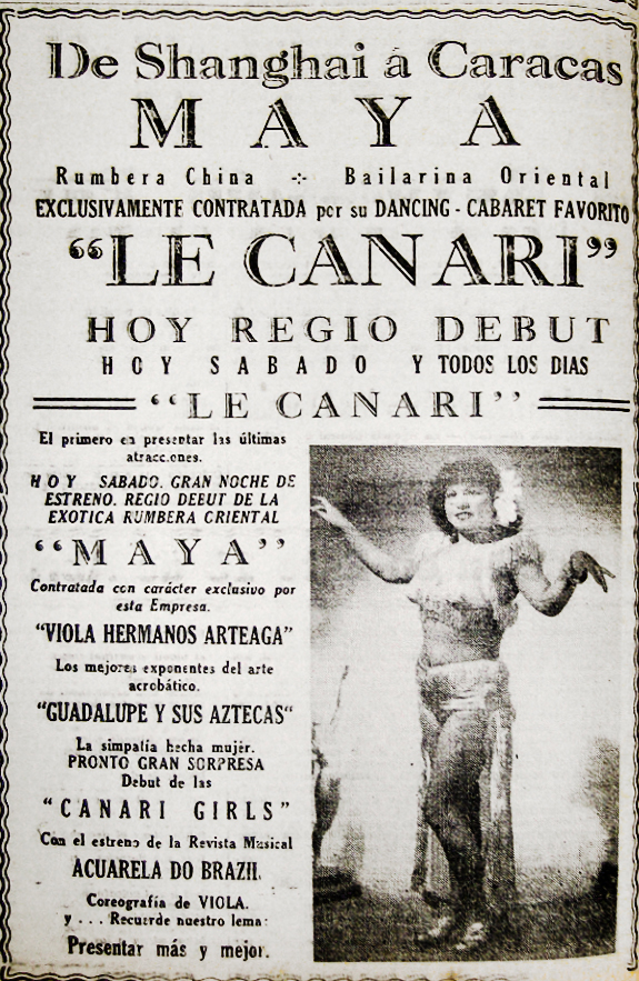 Alberto Veloz vida nocturna