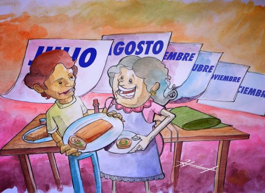 hallacas y pan de jamón