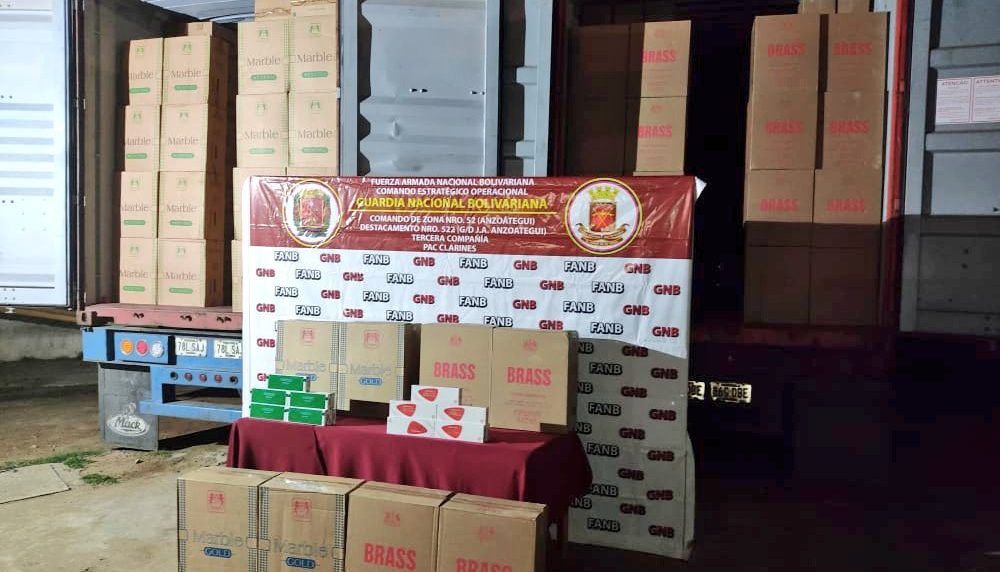 decomiso de cigarrillos