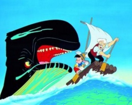 pinocho y ballena