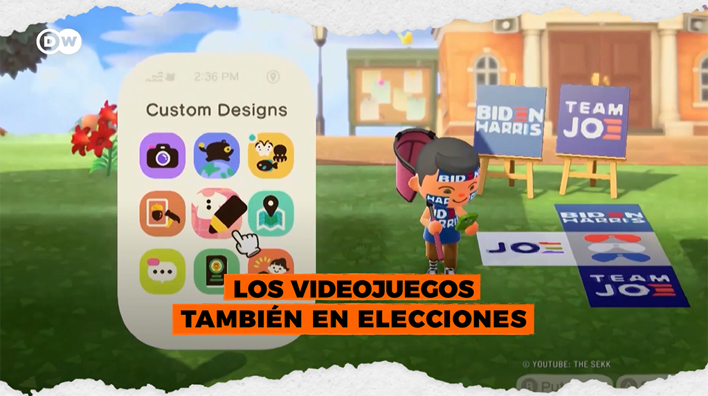 Joe Biden en Animal Crossing