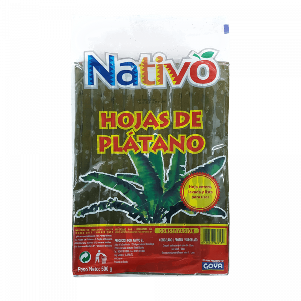 hojas de platano nativo