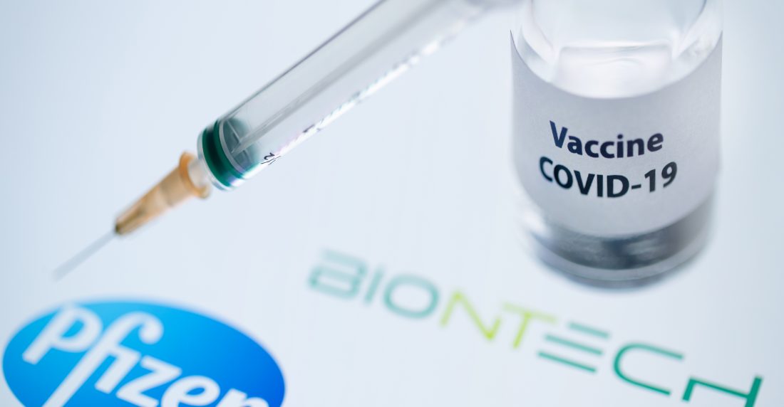 Vacuna de Pfizer En horas llegarán las dosis de Pfizer
