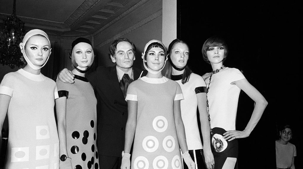 Pierre Cardin en 1957. AFP