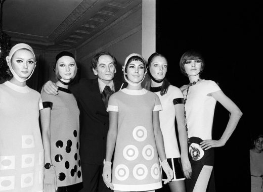 Pierre Cardin en 1957. AFP
