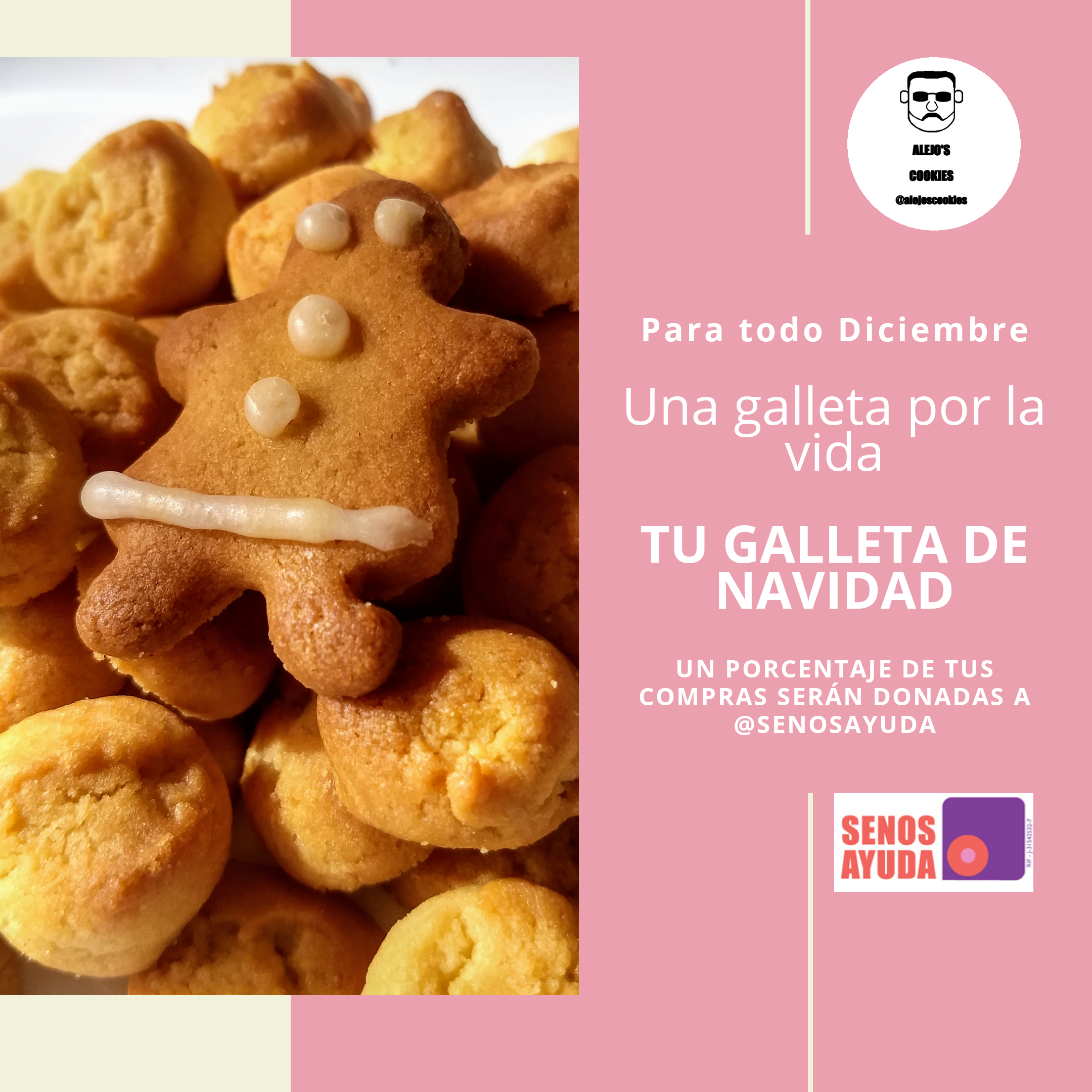 Una galleta por la vida, tu galleta de Navidad