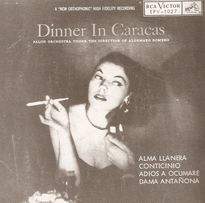 Long Play Dinner In Caracas años 50 Orquesta de Aldemaro Romero (colección Alberto Veloz) - copia