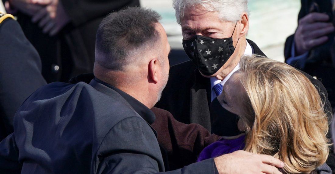 Bill Clinton en enero de 2021