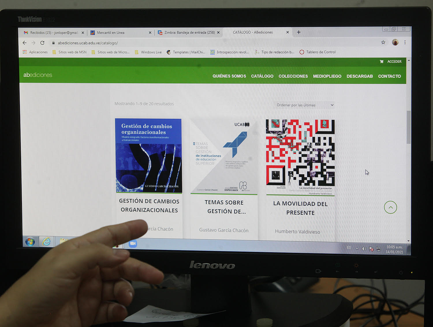 UCAB librería digital