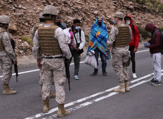 55 migrantes venezolanos chile