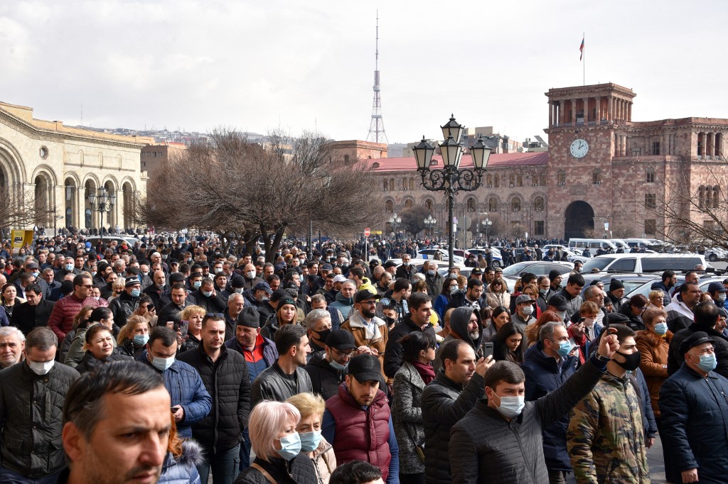 Armenia golpe de estado AFP