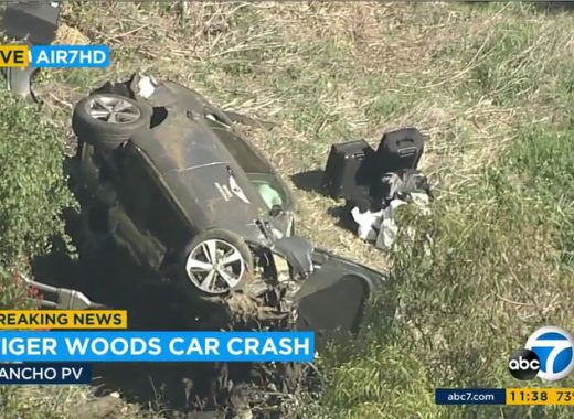 Tiger Woods herido de gravedad