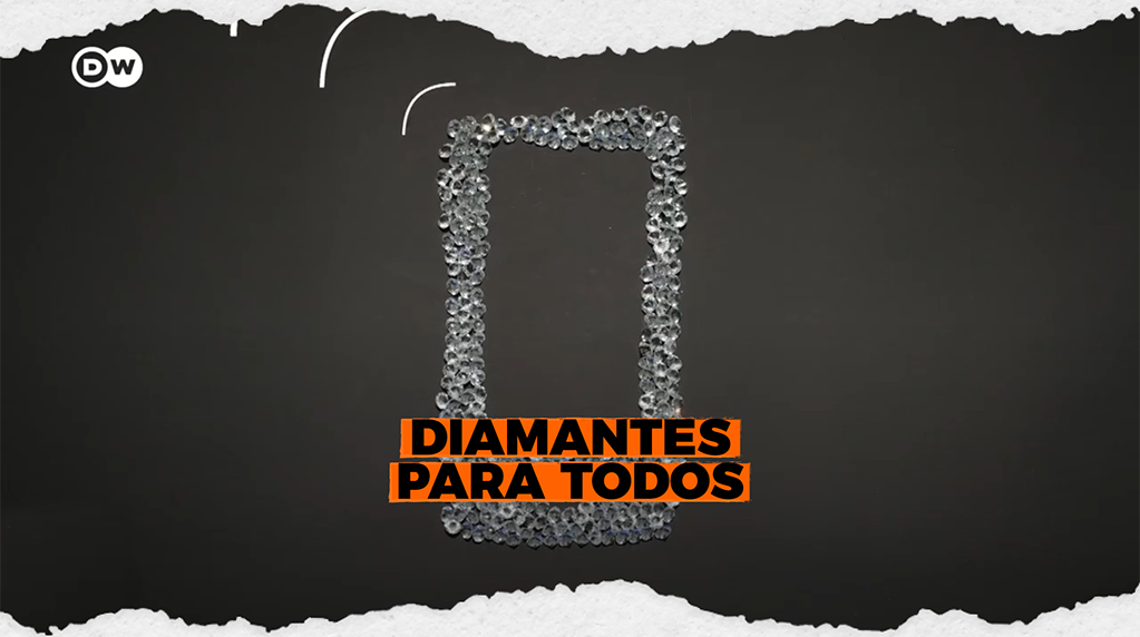 Celular de diamante